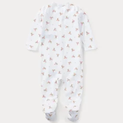 Pajamas|Pyjamas>Polo Ralph Lauren Bear Pajamas Nb-9m White