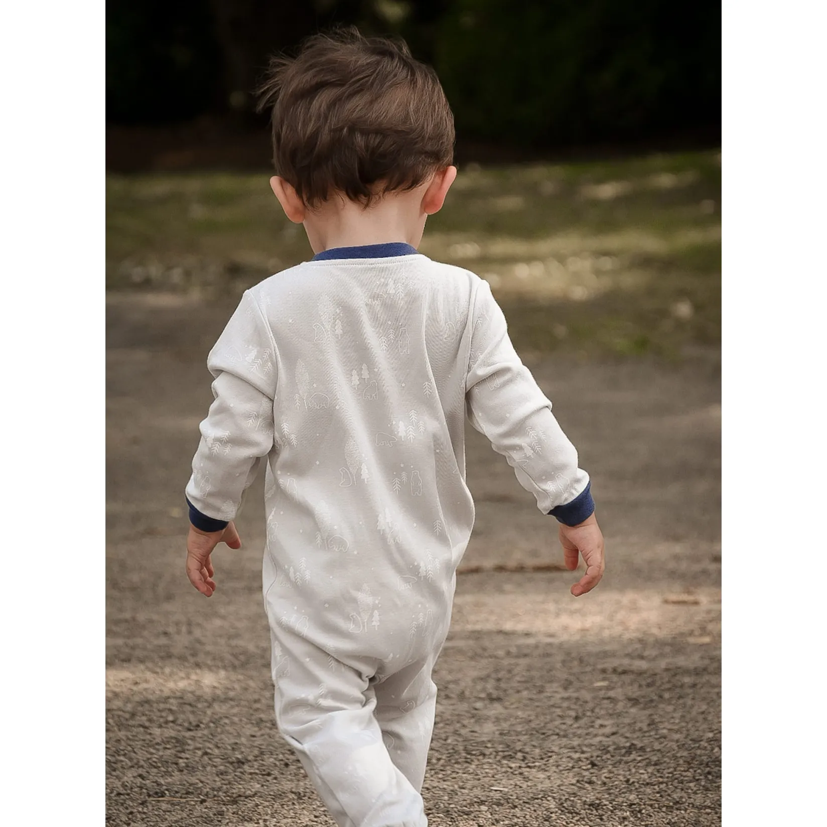 Pajamas|Pyjamas>Bebe Confort Bear Printed Pajamas 0-24m Grey