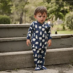 Pajamas|Pyjamas>Bebe Confort Bears Pajamas 0-30m Navy