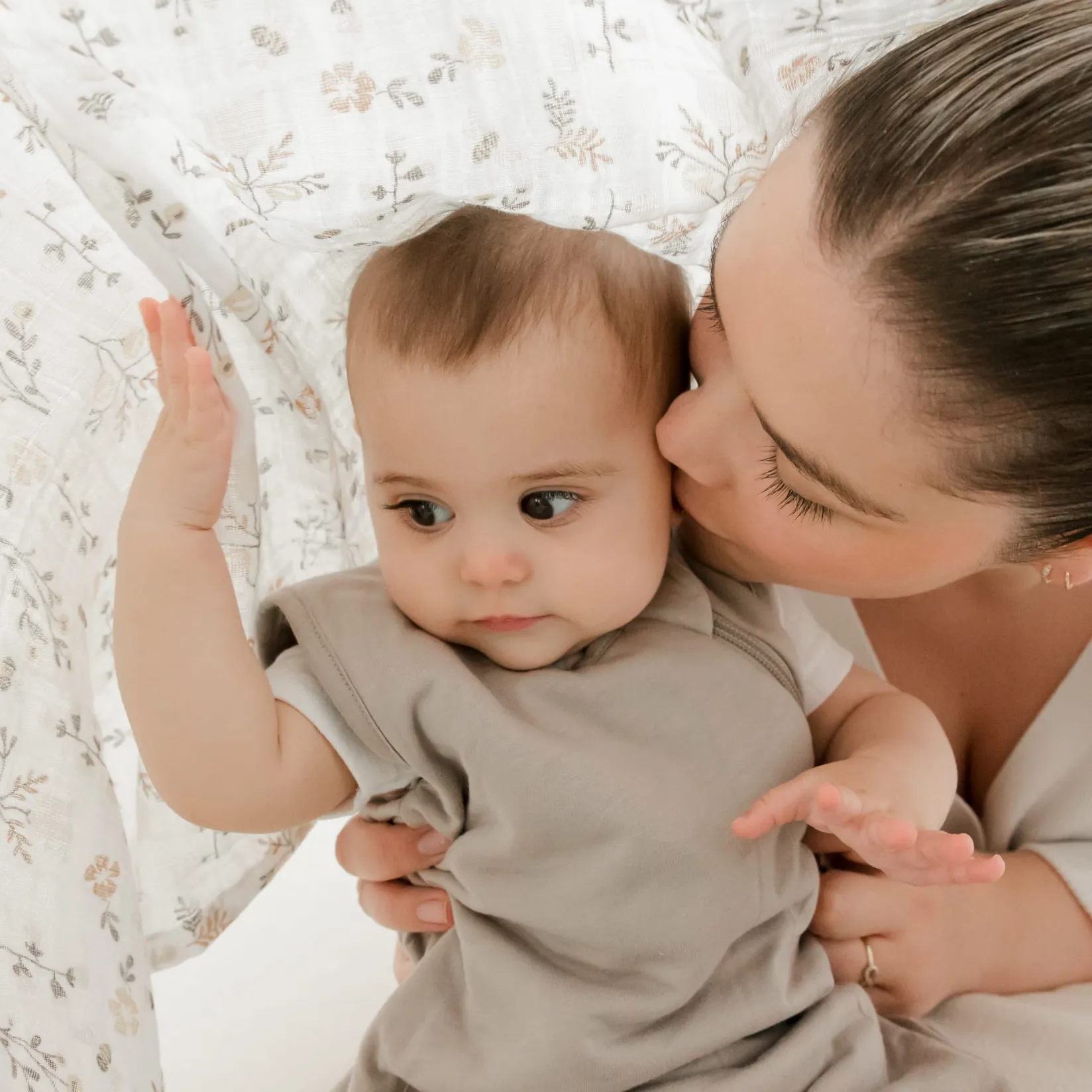 Blankets|Blankets>Perlimpinpin Bee Muslin Blanket