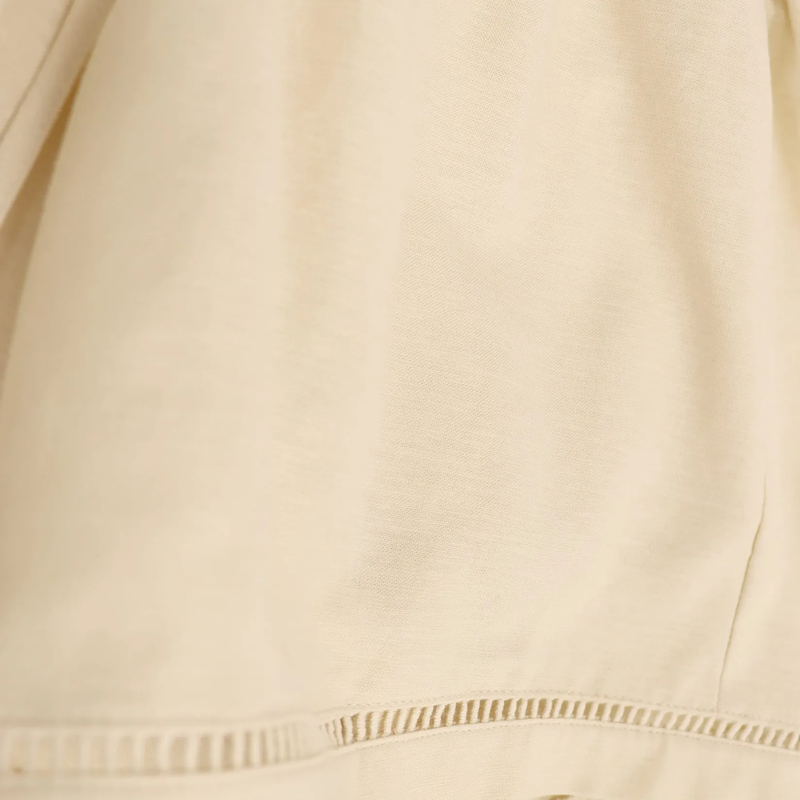 Shorts>Bella Maternite Maternity Linen Shorts Beige