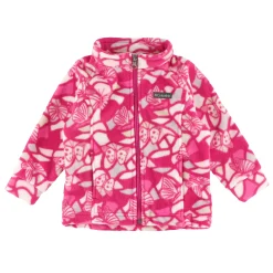 Outerwear|Fleeces And Sweatshirts>Columbia Benton Springs Ii Fleece 3-24m Fuchsia