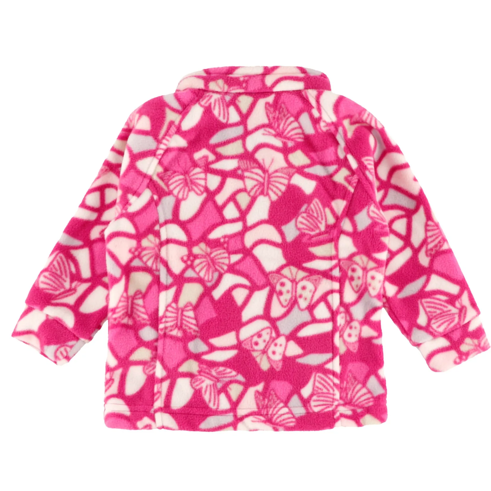 Outerwear|Fleeces And Sweatshirts>Columbia Benton Springs Ii Fleece 3-24m Fuchsia