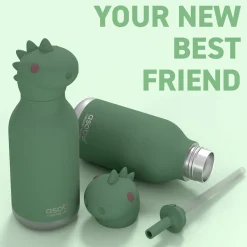 Hot Bestie Animal Bottle 16 oz - Dino Kids Breastfeeding|Tableware