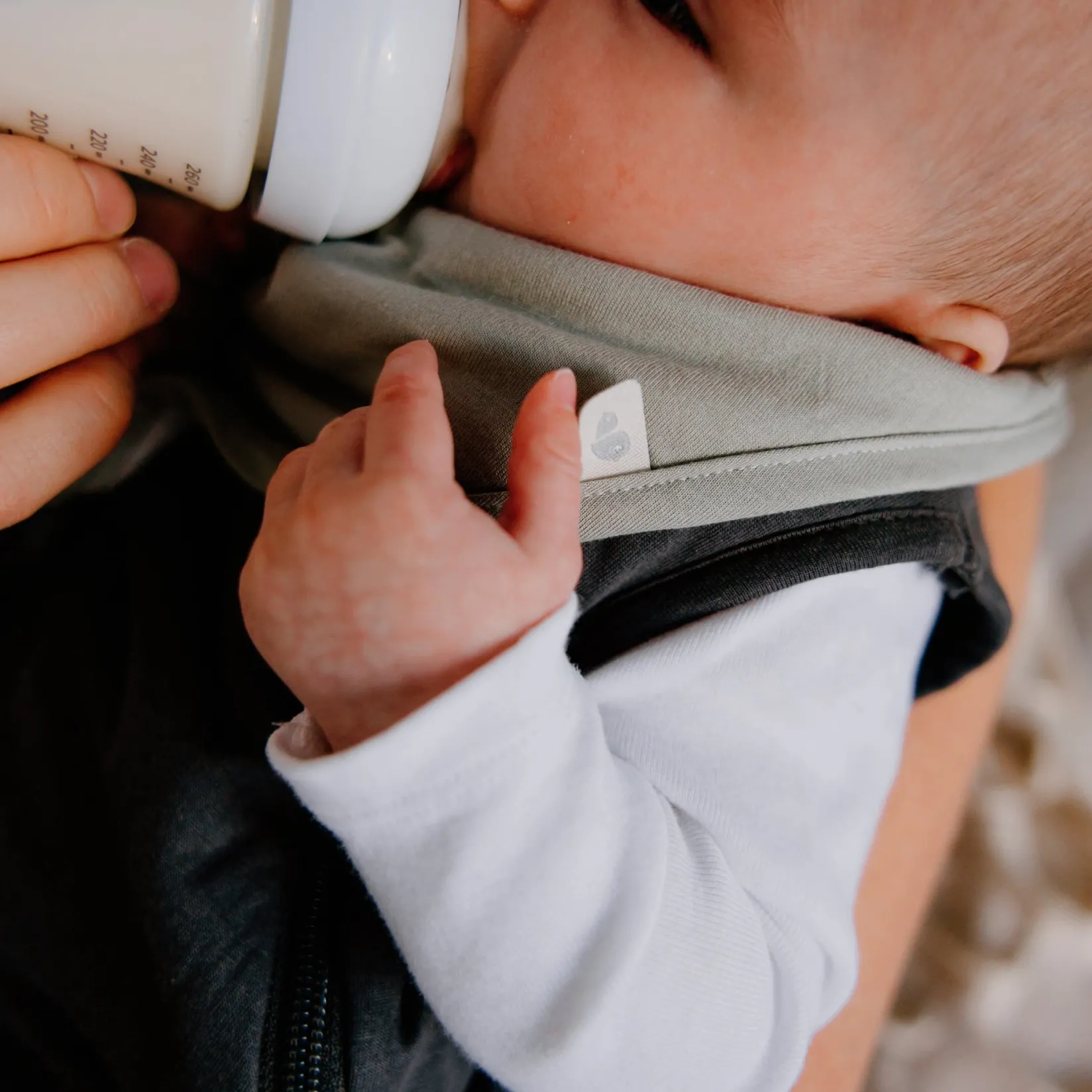 Online Bibs (3) Bamboo Honey / Foam / Gray Bibs|Breastfeeding