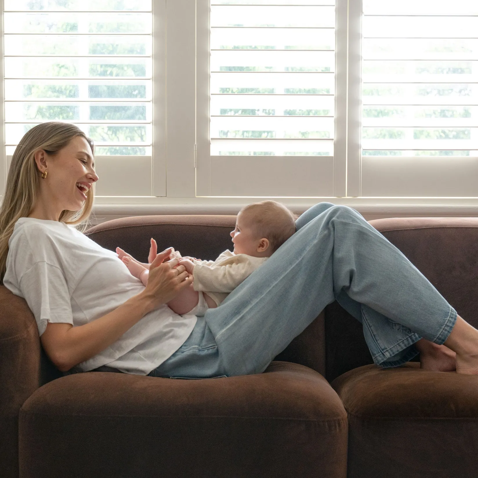 New Billie Elastic Waist Jeans Jeans & Pants