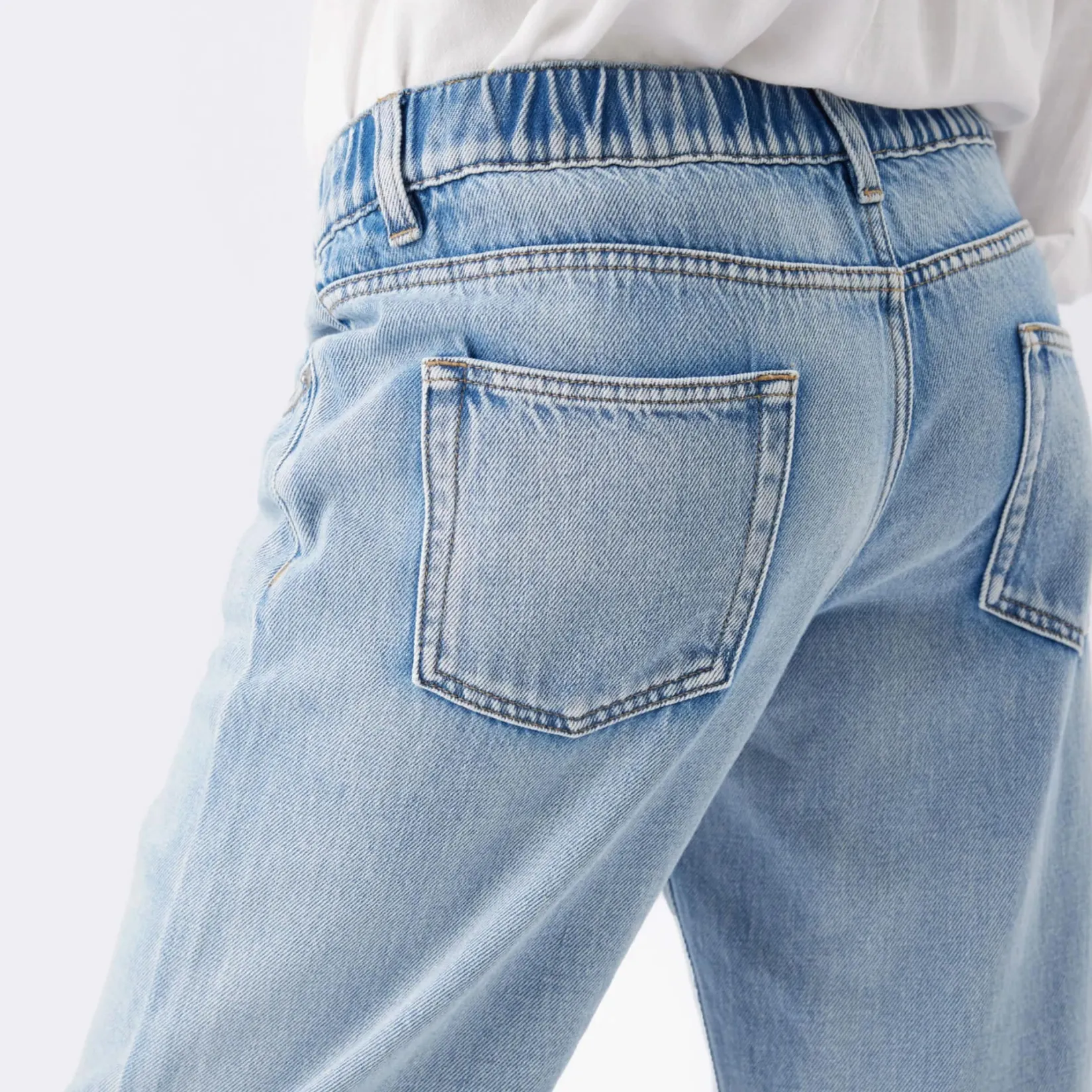 New Billie Elastic Waist Jeans Jeans & Pants