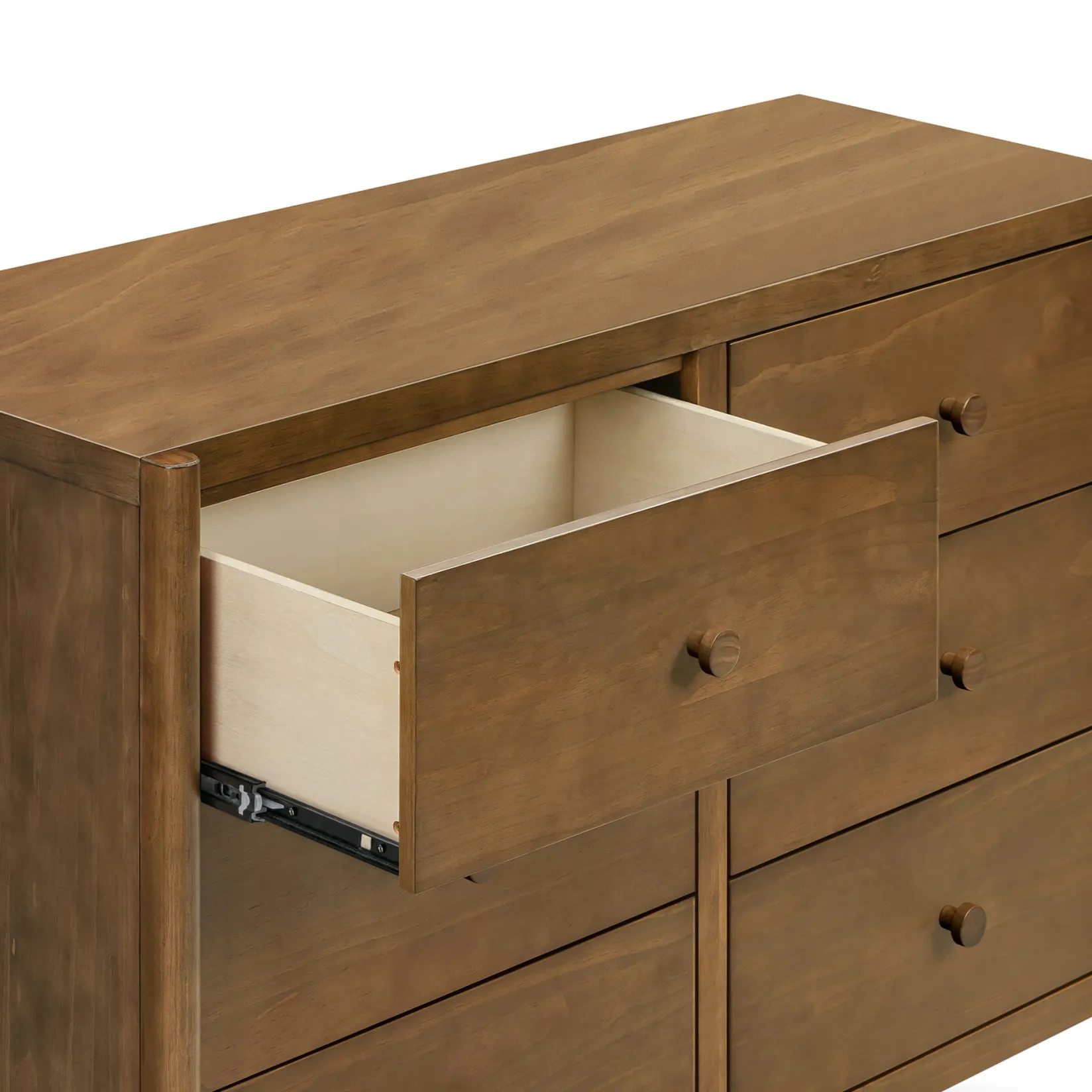 Outlet Birdie 6-Drawer Dresser - Walnut Storage Furniture