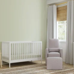 New Birdie 3-in-1 Convertible Crib - White Cribs & Mattresses|Cribs & Mattresses