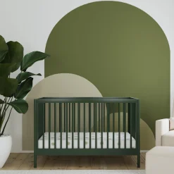 Cribs & Mattresses|Cribs & Mattresses>DaVinci Birdie 3-in-1 Convertible Crib - Forest Green
