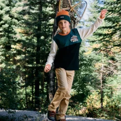 Beanies>Birdz Colorblock Beanie 2-16 y Orange