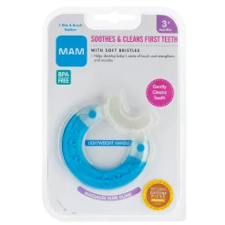 Best Bite And Brush Teether - Blue Oral Care
