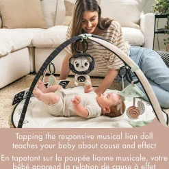 Black & White Décor Developmental Gymini Developmental Toys|Play Mat