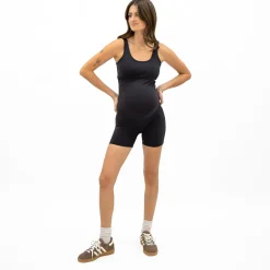 Dresses, Skirts & Jumpsuits|Jeans & Pants>Bella Maternite Active Bodysuit Black