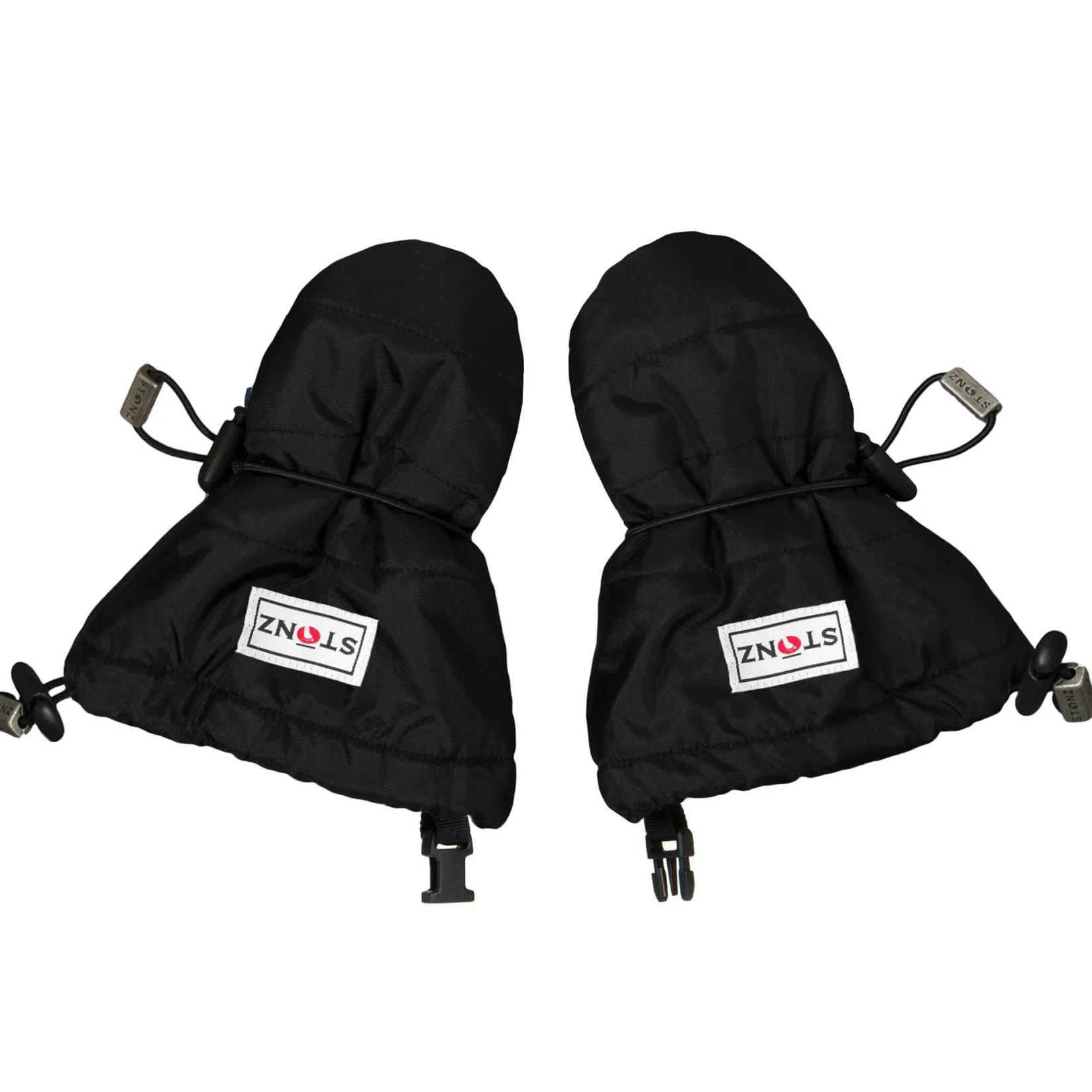 Mittens & Gloves|Mittens & Gloves>Stonz Baby Mitts 12-24m Black