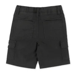 Shorts & Bermuda>Hooke Black Cargo Short 2-12y