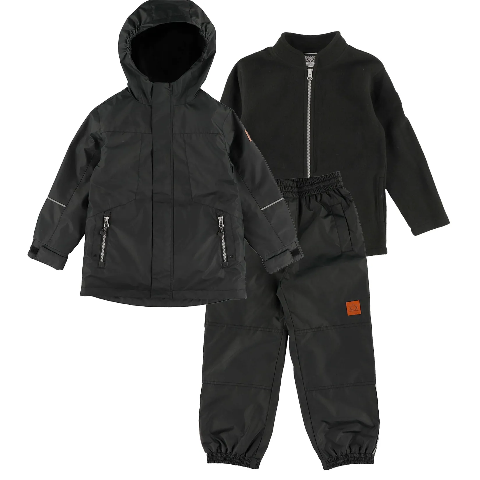 Outerwear|Outerwear>Deer Mountain 3in1 Set 2-6 Black