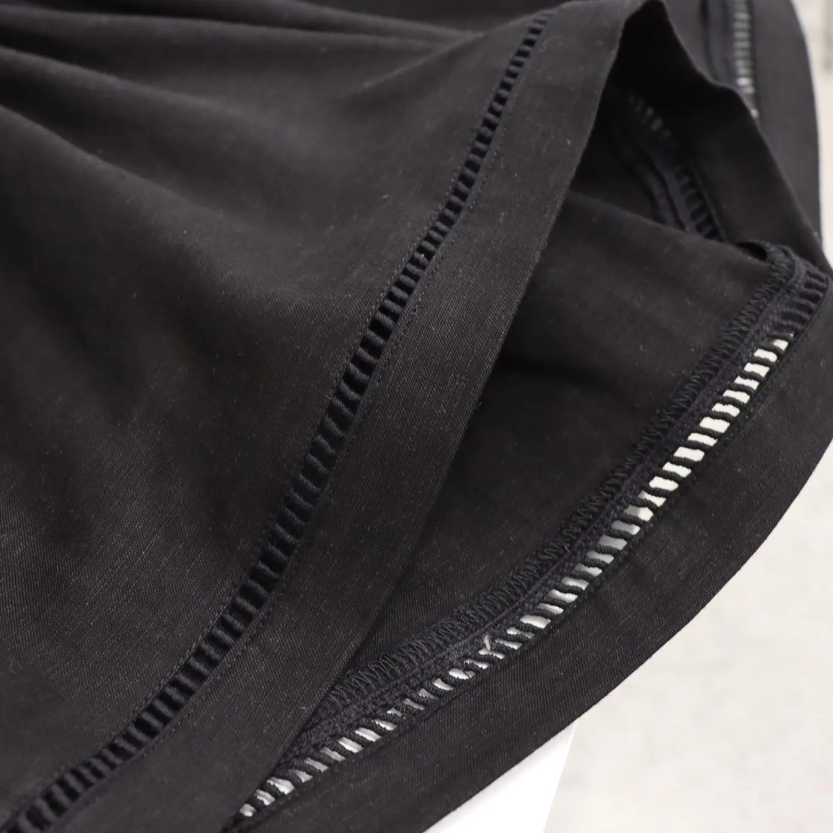 Shorts>Bella Maternite Maternity Linen Shorts Black