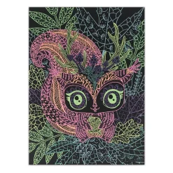 Black Pages Coloring Book Kids Diy & Activities