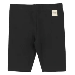 Leggings & Jeggings>Camp by Birdz Black Solid Biker Short 2-8y Noir
