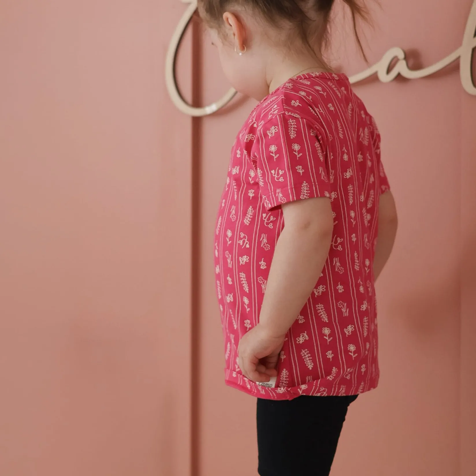 Leggings & Jeggings>Camp by Birdz Black Solid Biker Short 2-8y Noir