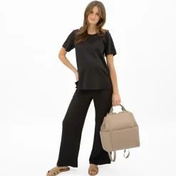 Tops>Bella Maternite T-shirt Black