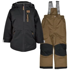 Outerwear|Snowsuits>Perlimpinpin Two-Piece Snowsuit 2-6 years Black