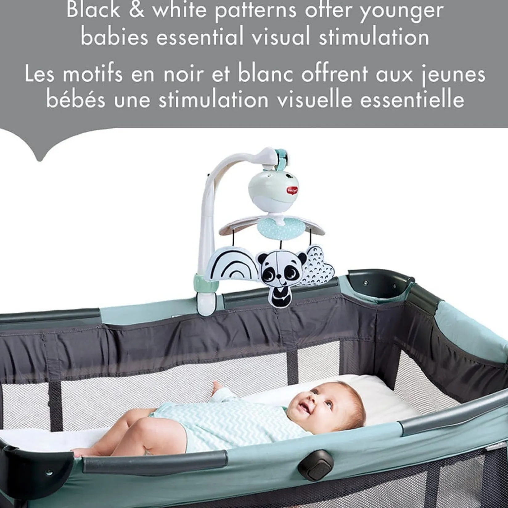 Clearance Black &White Decor Take Along Mobile Mobiles|Mobiles