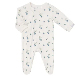 Pajamas|Pajamas>Coccoli Blackberries Pajamas 1-18m Ivory