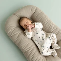 Pajamas|Pajamas>Coccoli Blackberries Pajamas 1-18m Ivory