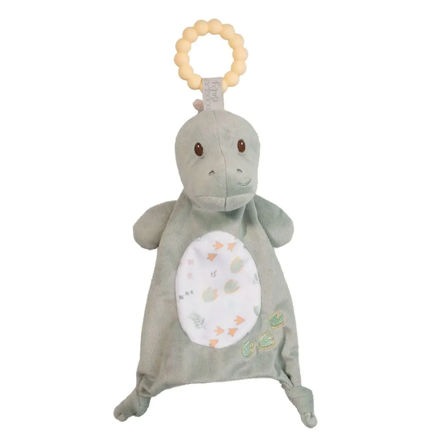 Teething Toys>Douglas Blanket Teether Dino Danny