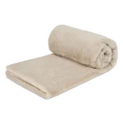 Blanket with Plush Friends- Taupe Kids Blankets|Blankets