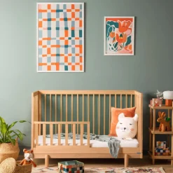 Outlet Bliss 4-In-1 Convertible Crib - Natural Cribs & Mattresses|Cribs & Mattresses