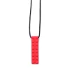 Teething Toys>Bulle Bloc Pendant - Red