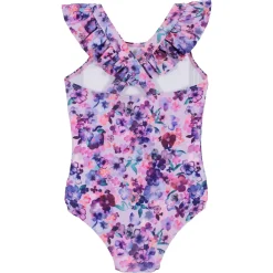 Swimsuits>Nano Blossom Swimsuit 2-10y Lilac