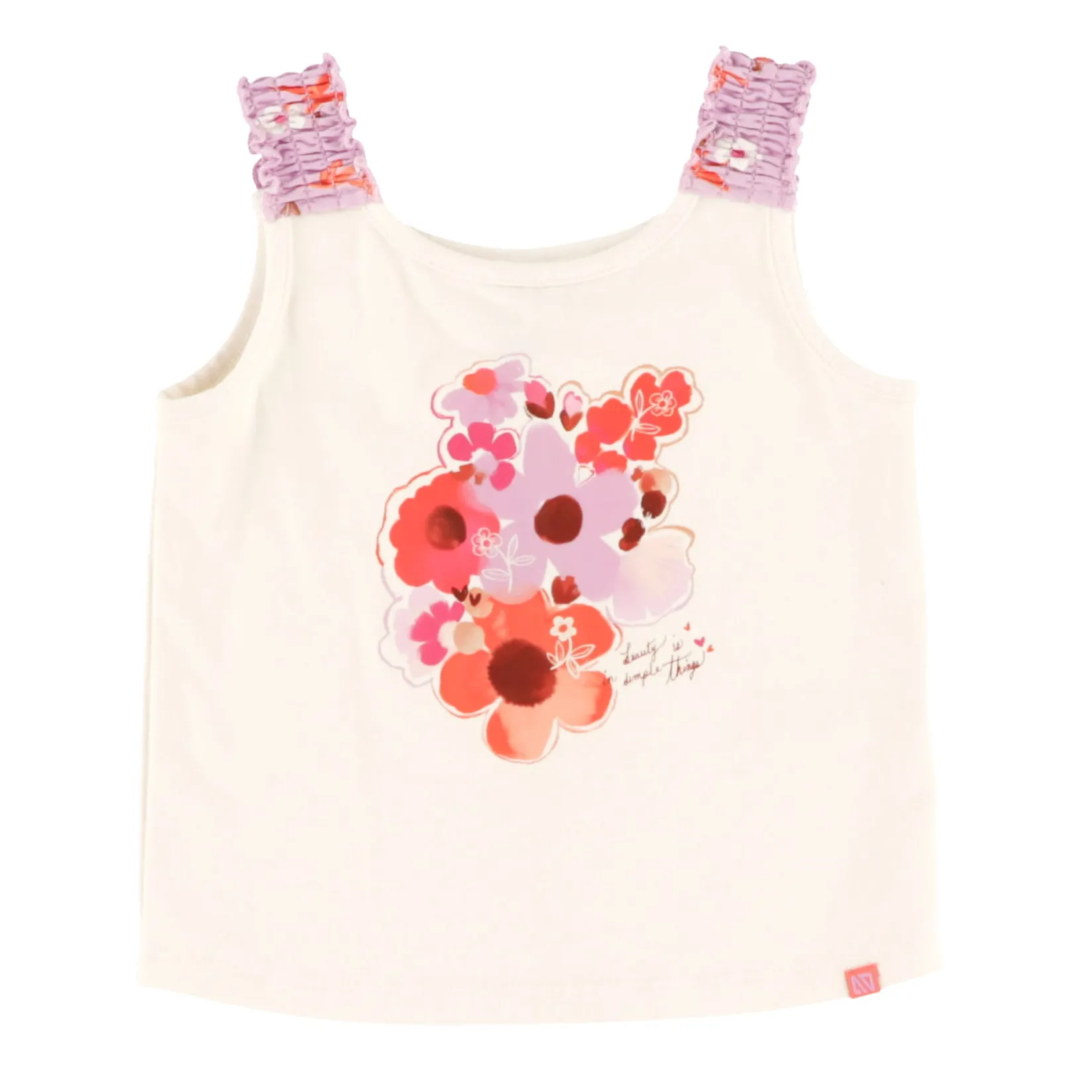 Dresses, Skirts & Outfits>Nano Blossom Tank Top Set 6-24m Ivory