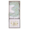 Party Supplies>Meri Meri Blue Number 3 Candle