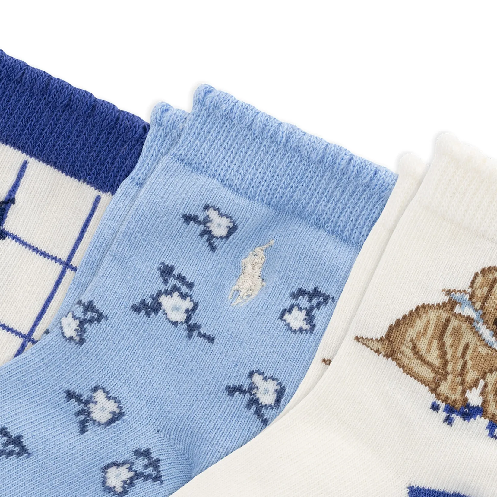 Outlet Blueberry Dog Socks (3) 6-24m Socks|Underwear & Socks