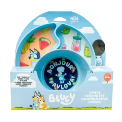 Breastfeeding|Tableware>Lamaze Bluey 3 Pieces Dinnerware Set