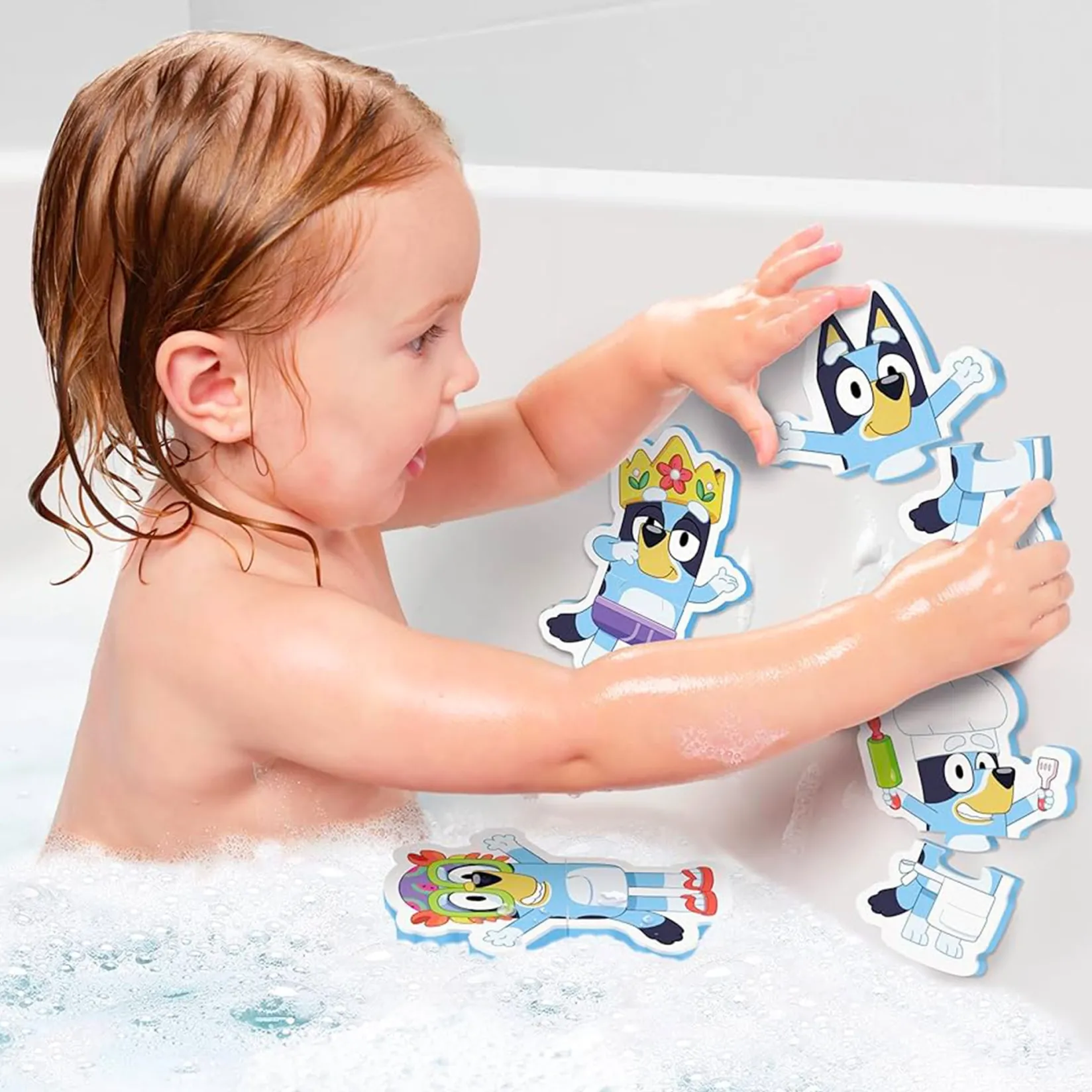 Bluey Bath Puzzle Bath Toys|Bath Accessories