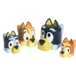 Bath Toys|Bath Accessories>Lamaze Bluey Family Pourers Bath Toy
