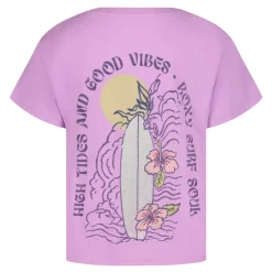 Tops>Roxy Board Biscus T-shirt 7-16 Lilac