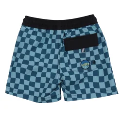 New Board Checkers Swimsuit 2-12 Kids/BOY Swimsuits