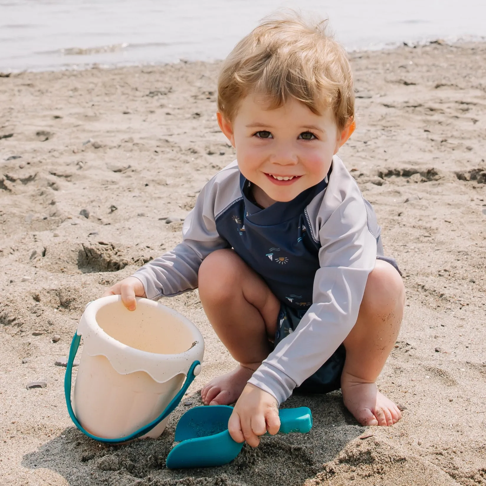 Swimsuits>Perlimpinpin Boat Rashguard 6-24m Marine