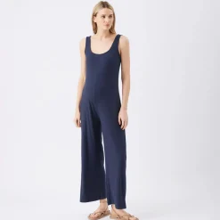 Dresses, Skirts & Jumpsuits|Jeans & Pants>Ripe Bobby Rib Jumpsuit Navy