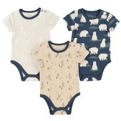 Bodysuits>Bebe Confort Bodysuits (3) Bear 0-30m Navy