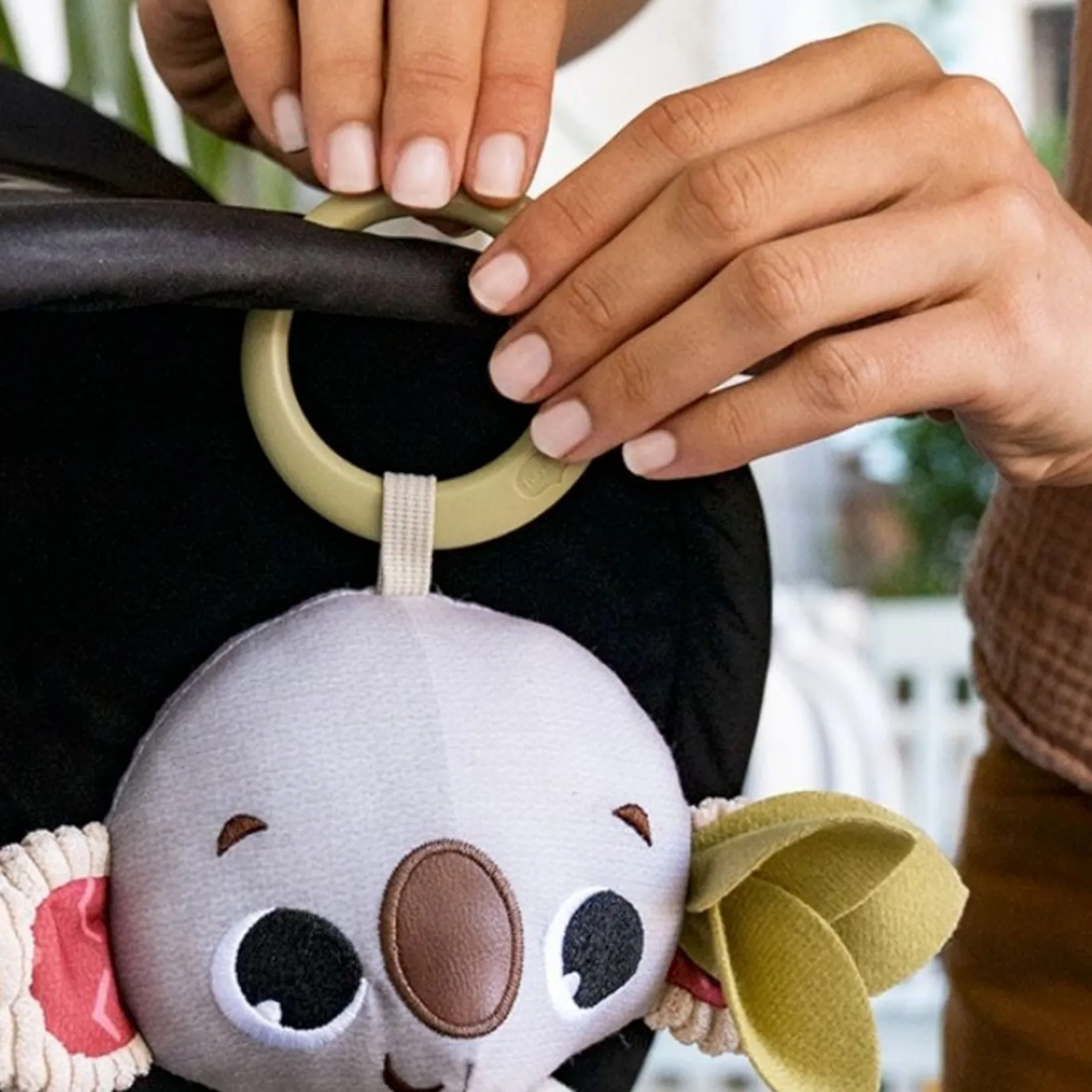 Stroller & Car Seat Toys|Developmental Toys>Tiny Love Boho Chic Koala Rattle Toy