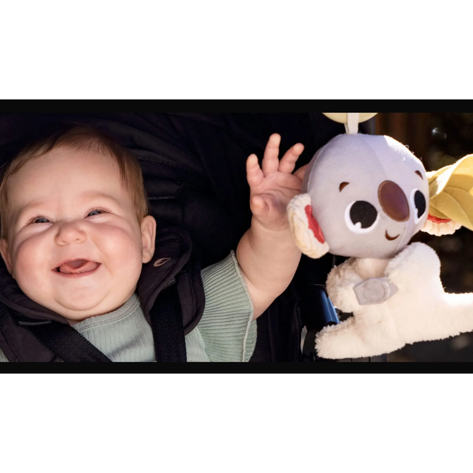Stroller & Car Seat Toys|Developmental Toys>Tiny Love Boho Chic Koala Rattle Toy