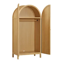 Discount Bondi Cane Armoire - Honey Storage Furniture