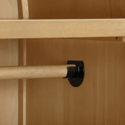 Discount Bondi Cane Armoire - Honey Storage Furniture